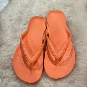 Archie’s flip flops